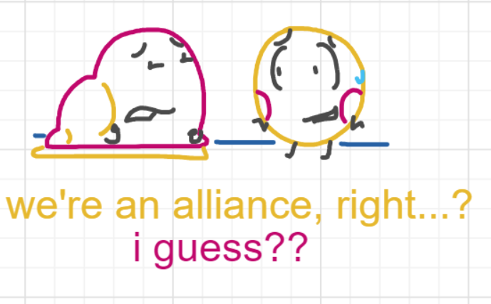 A panel from What's The Point, episode five of the Board Boards object show by Furretwalk/WalkingFurret.